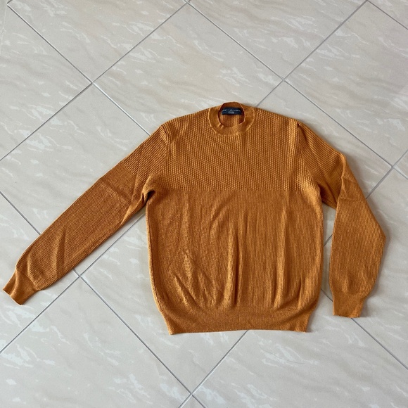 #2332 Brett Johnson Cashmere Round Neck Sweater size Medium - Picture 2 of 6